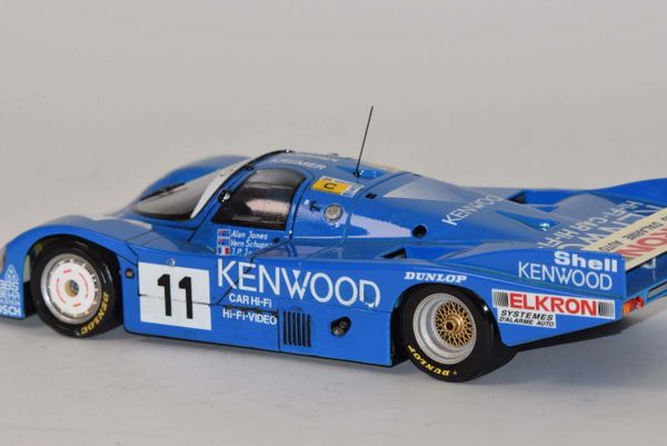 日本製 90s kenwood porsche racing JKT •XL Porsche 956C Le Mans 24Hr 1990 Kenwood / Tamiya USA